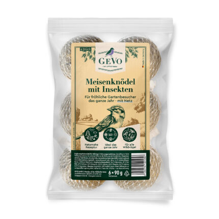 GEVO Meisenknödel mit Insekten mit Netz im Beutel
